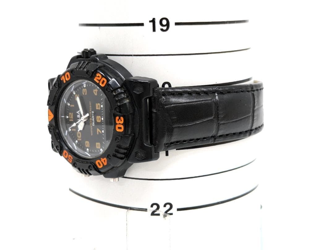 Working New Battery SEIKO ALBA Quartz Wristwatch Ana Digi 10 Atmospheres Water R