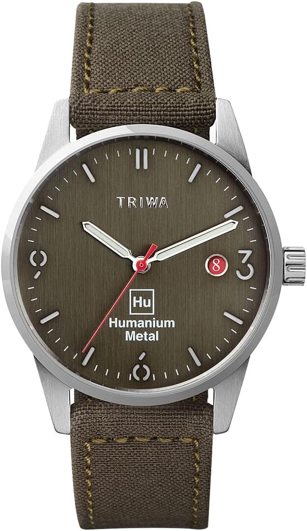 TRIWA Watch TIME FOR PEACE HUMANIUM METAL 39 HU39GR-CL080912 Men’s Green