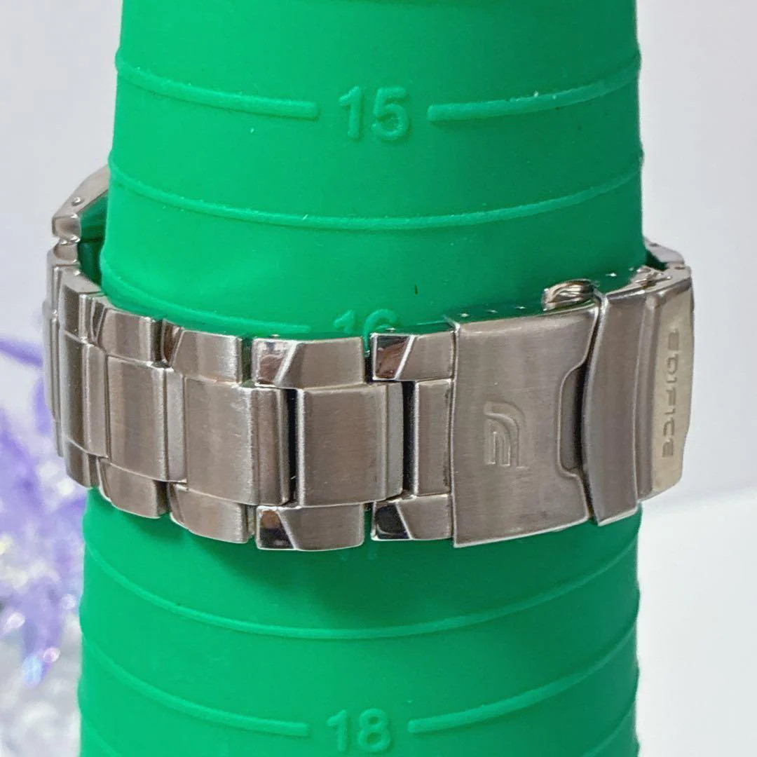 Casio Edifice Green Dial Quartz Stainless Steel Watch