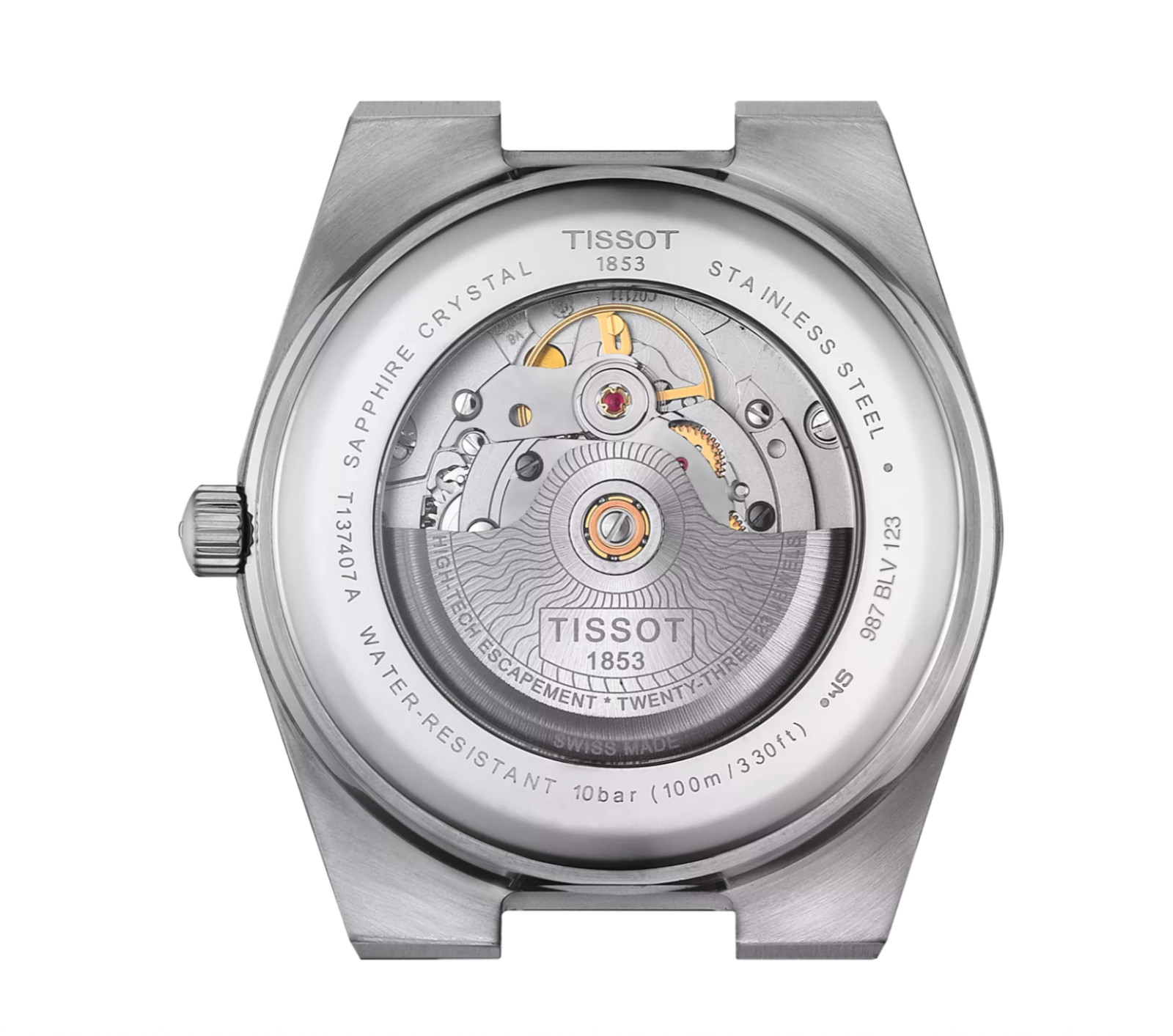 Tissot T137.407.11.091.01 PRX Powermatic 80 Green Dial 40 mm Steel Wrist Watch