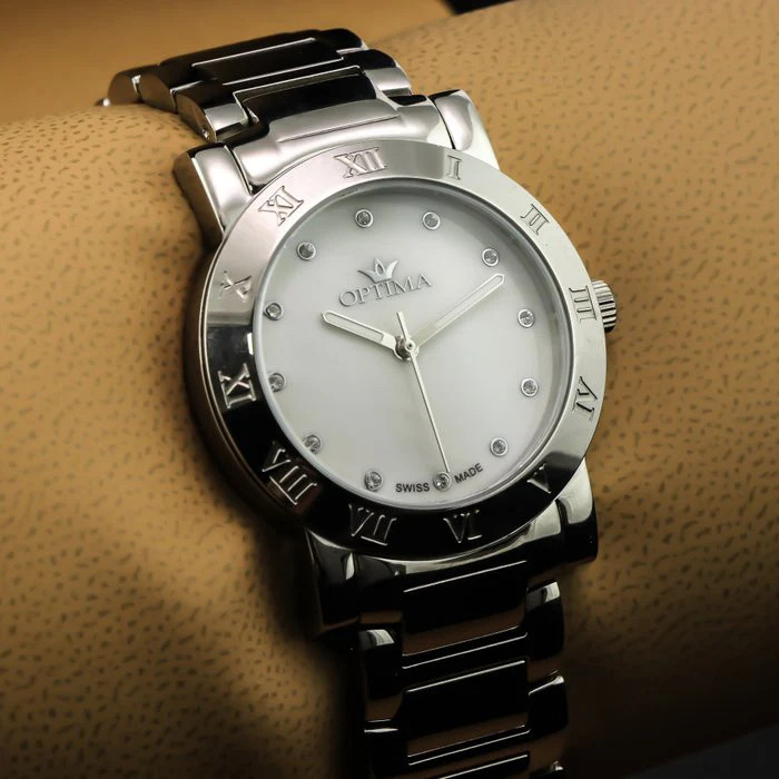 Optima – Swiss Watch – OSL385-SS-7 Swiss made Quartz 36.45 mm OSL385 50 m (5
