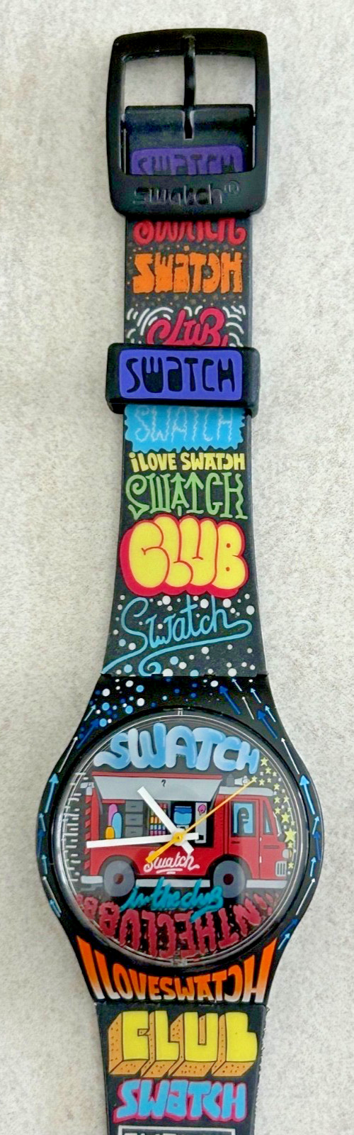 Swatch Club Special – Street Club – SUJZ111 – Grems – Mint – 2009