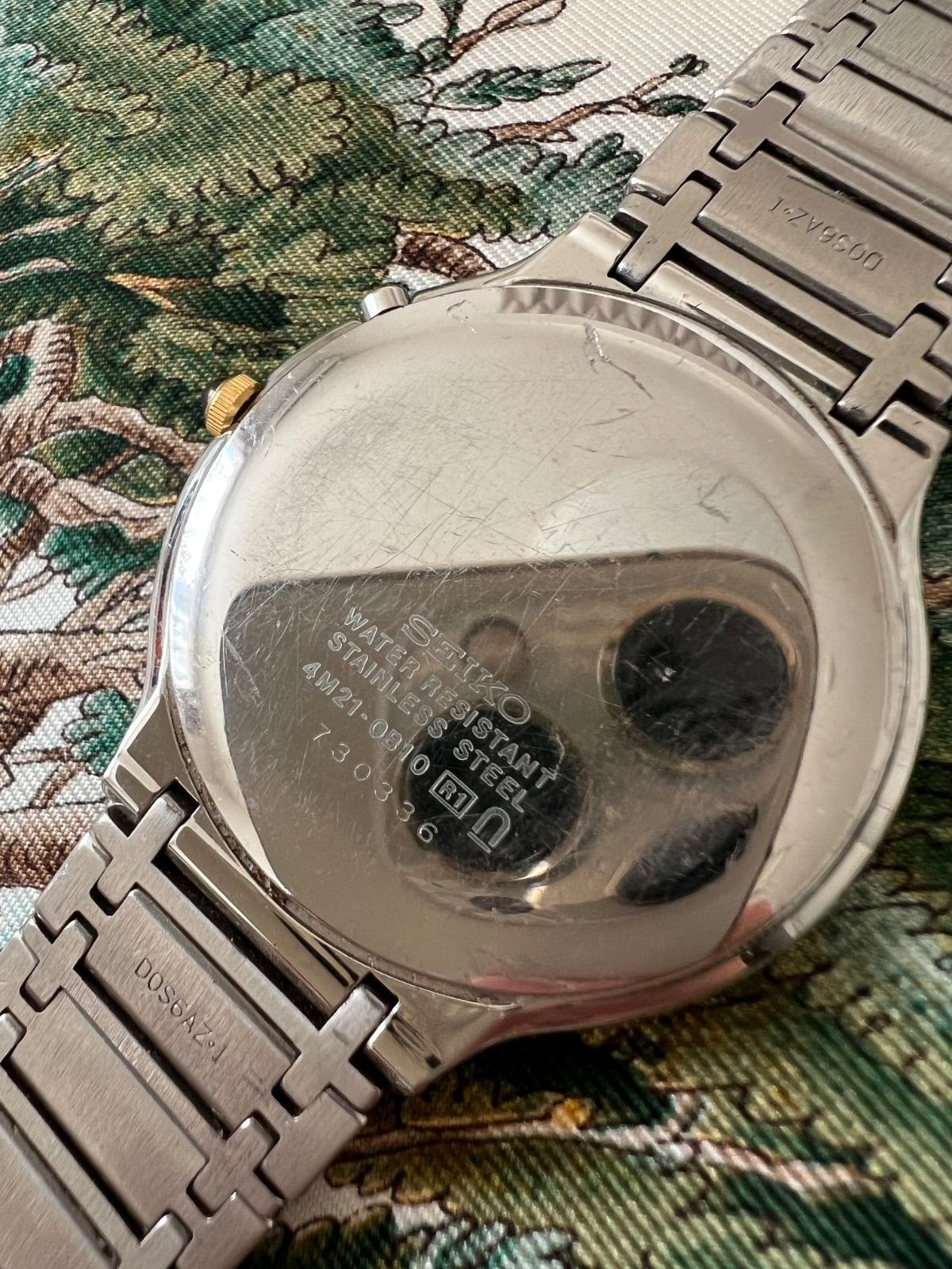 Seiko Dolce AGS Kinetic Watch Running 4M21-0B10 wrist 17.5cm/6.9in