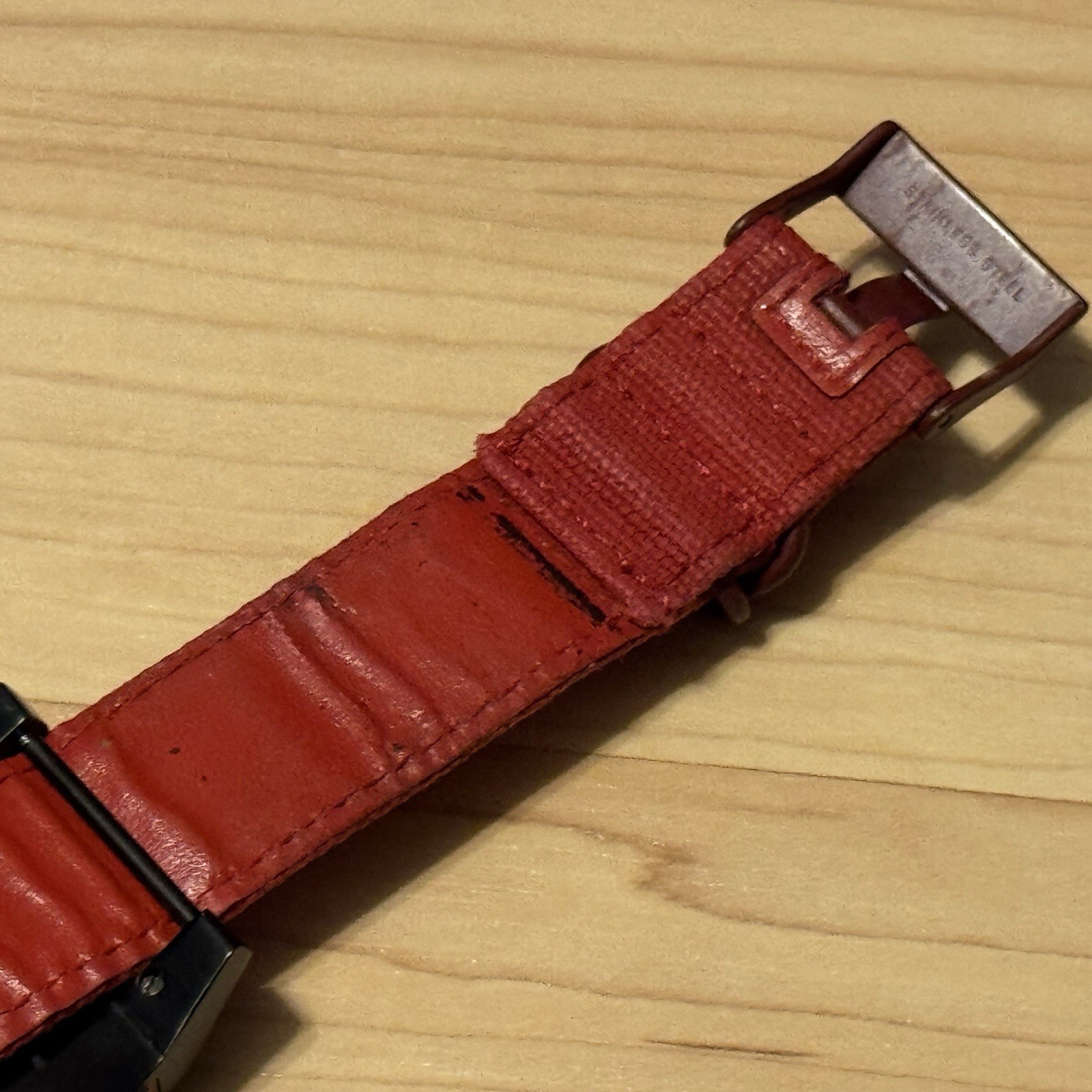 Nixon The Corporal Take Charge Red Out Stainless Men’s Analog Surf Watch RUNS