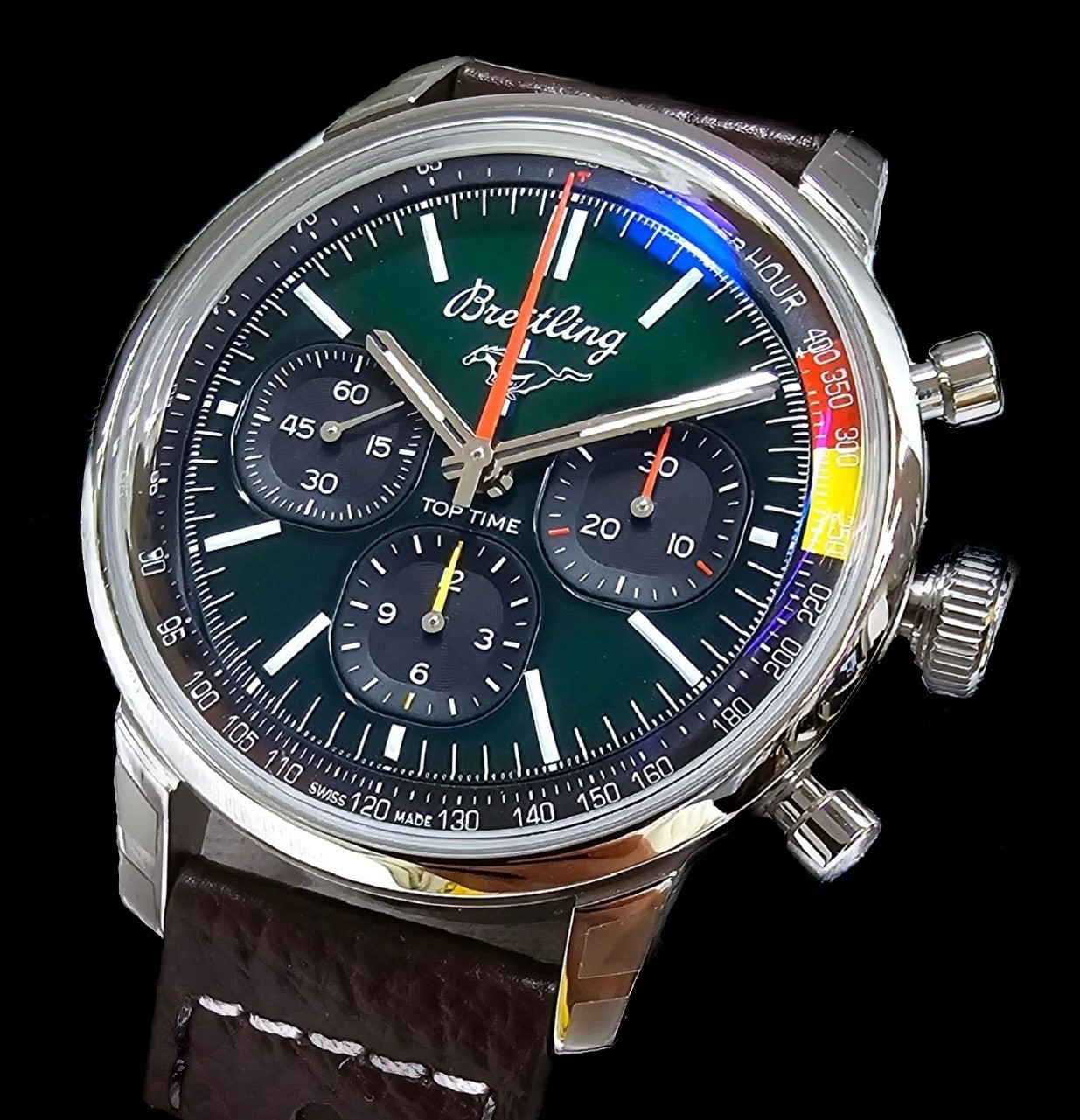 NEW UNWORN Breitling Top Time B01 Ford Mustang 41mm Mens Watch AB01762A1L1X1