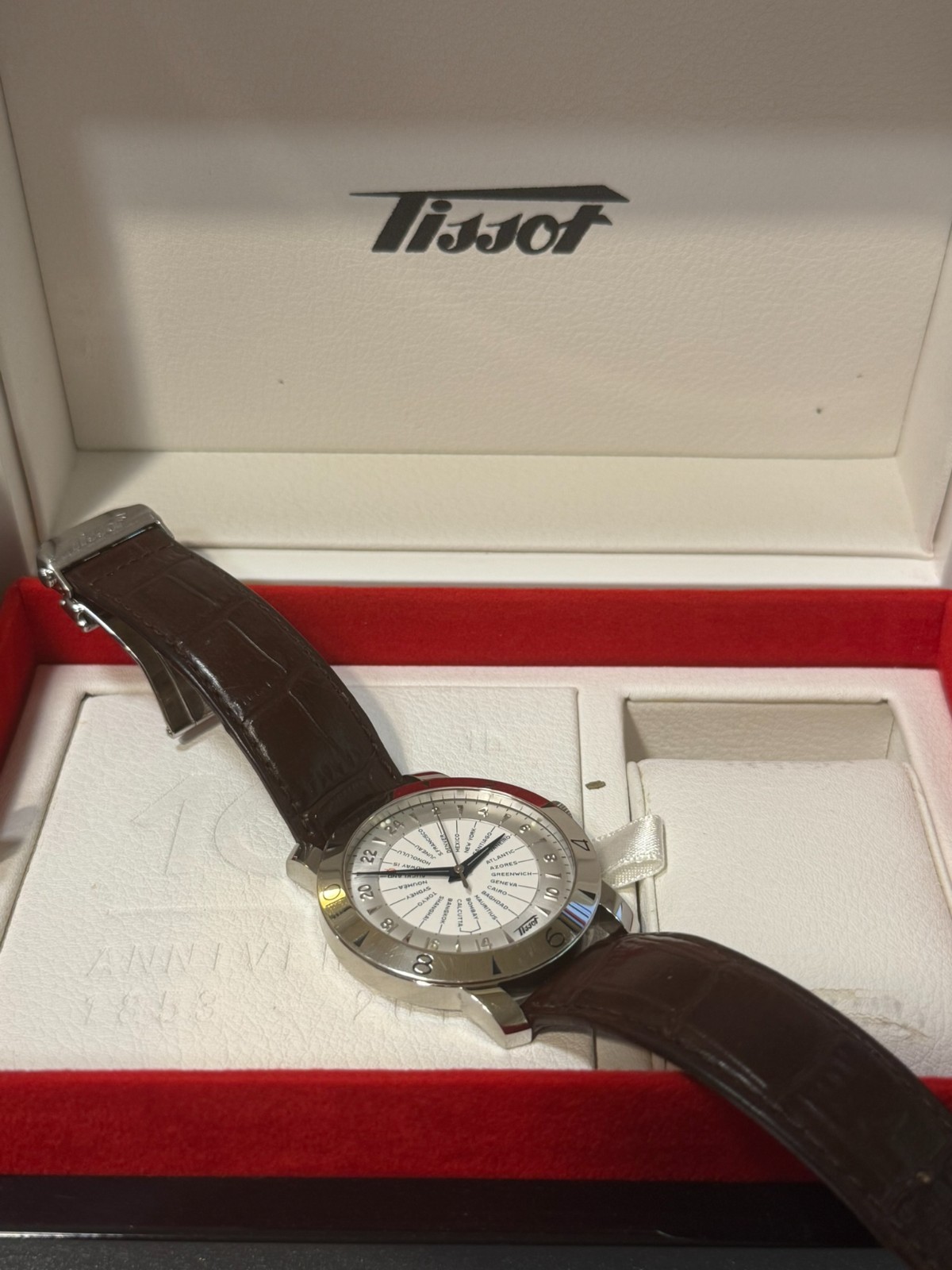 TISSOT Heritage Navigator WorldTimer 160th Anniversary Box & Papers
