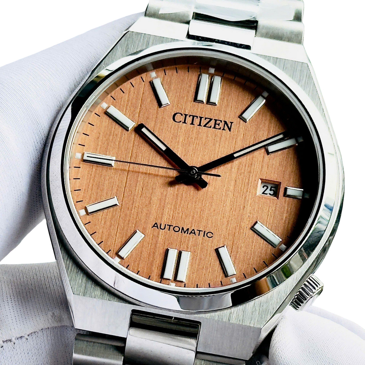 Citizen Tsuyosa NJ0159-86Z Automatic Sapphire Beige Dial Men’s Watch