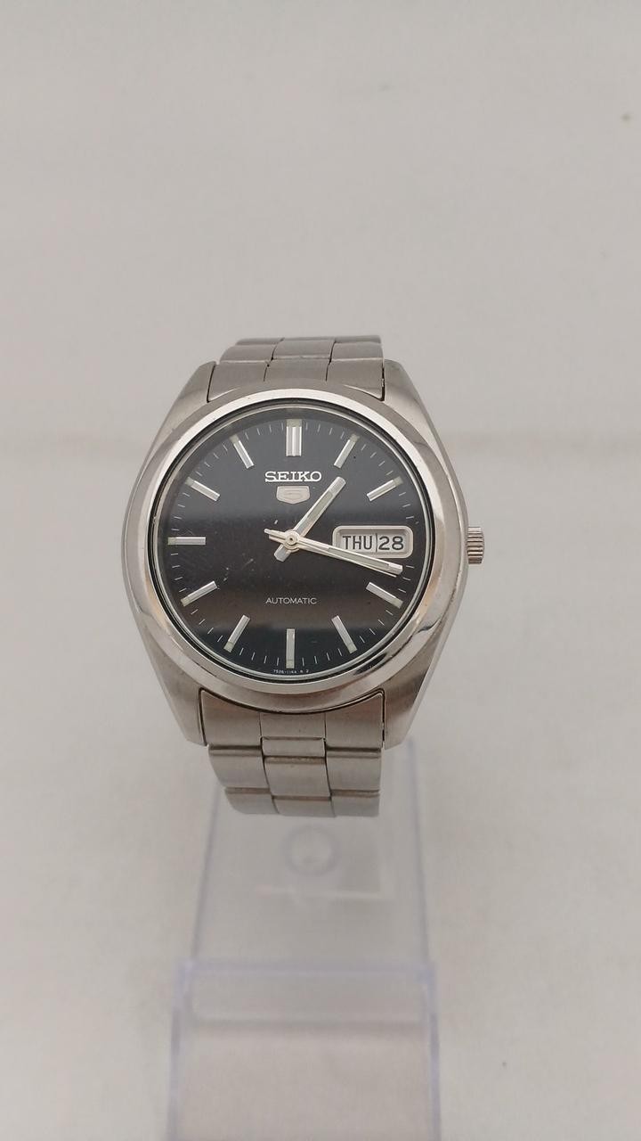 SEIKO 5 7S26-0060 Automatic Day-Date Vintage Mens Watch Japan -For Parts