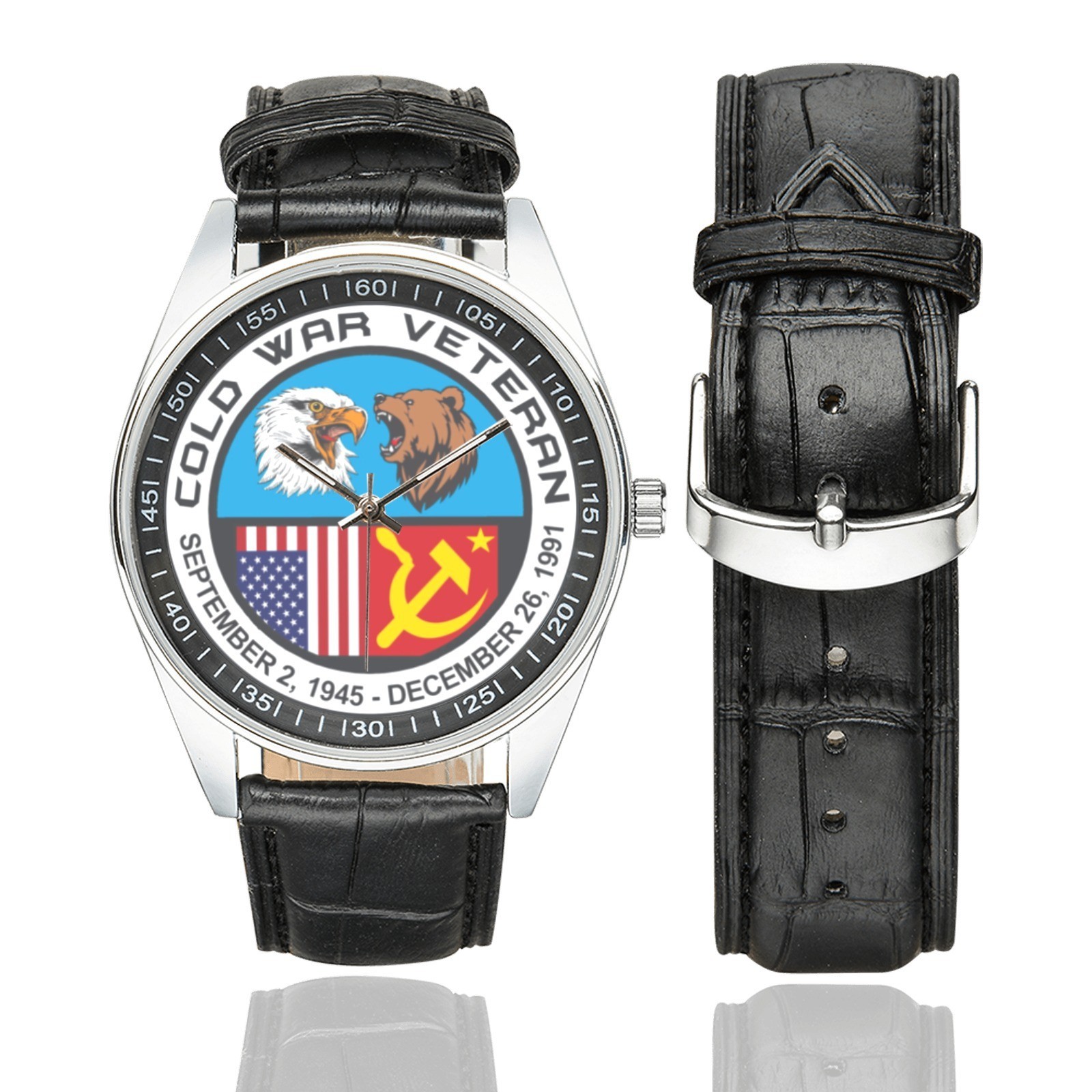 Cold War Veteran 1941-1991 Military repro Watch