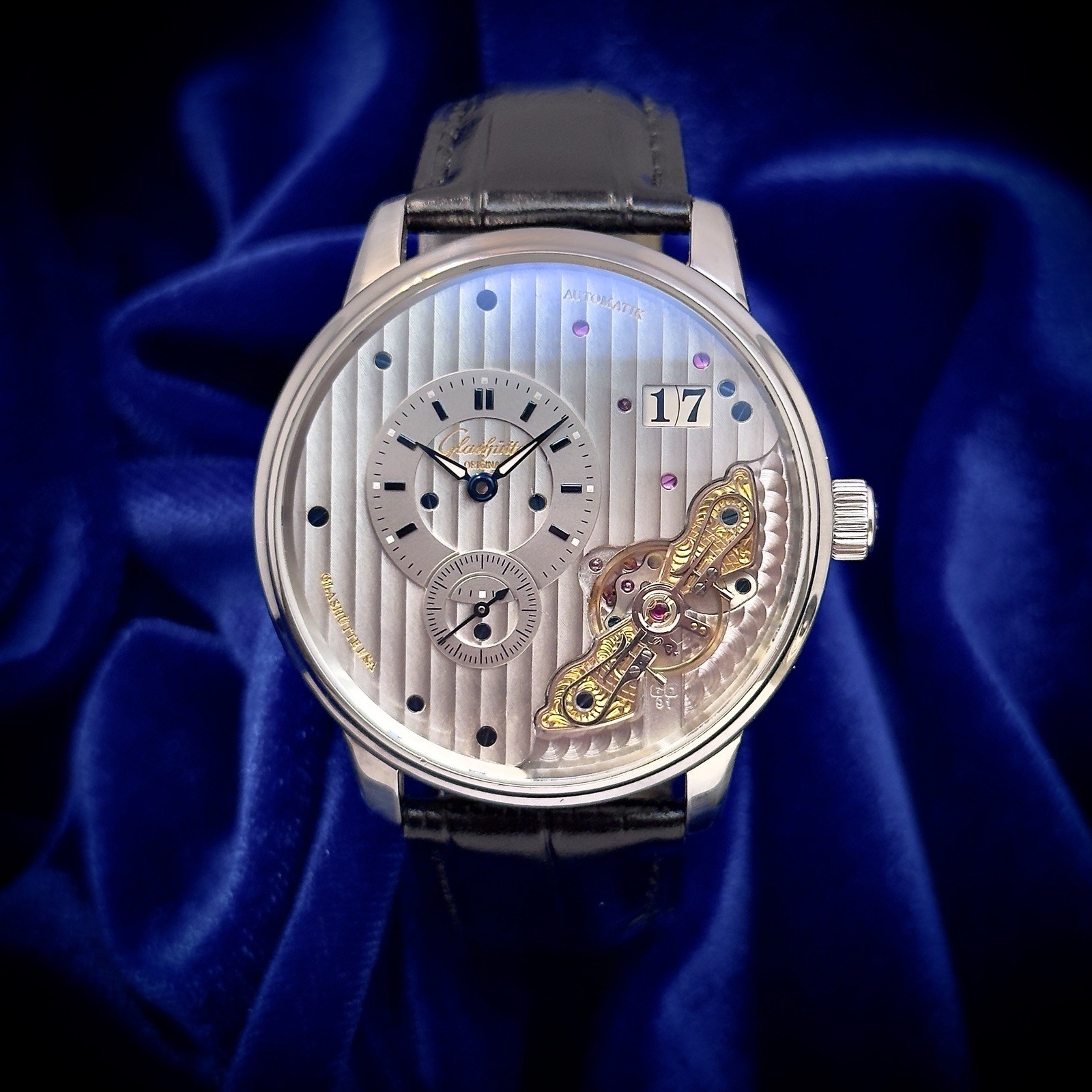 Glashütte Original PanoMaticInverse – Full Set | Ref: 1-91-02-02-02-30 | 2025