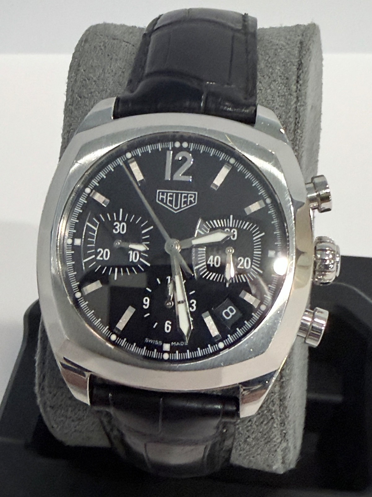 TAG Heuer Monza Black Unisex Adult Watch – CR2110