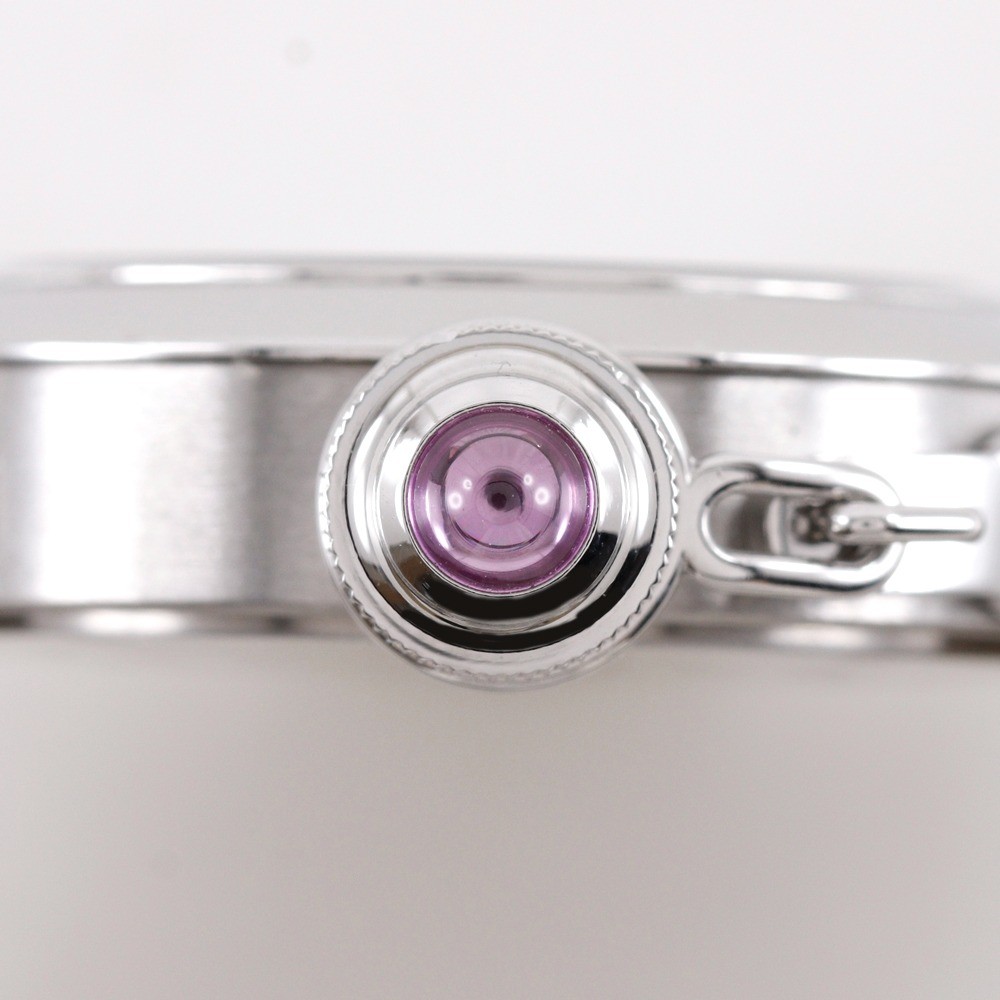 CARTIER Mispacha Watches W3140026 pinkDial Stainless Steel/leather Quartz …
