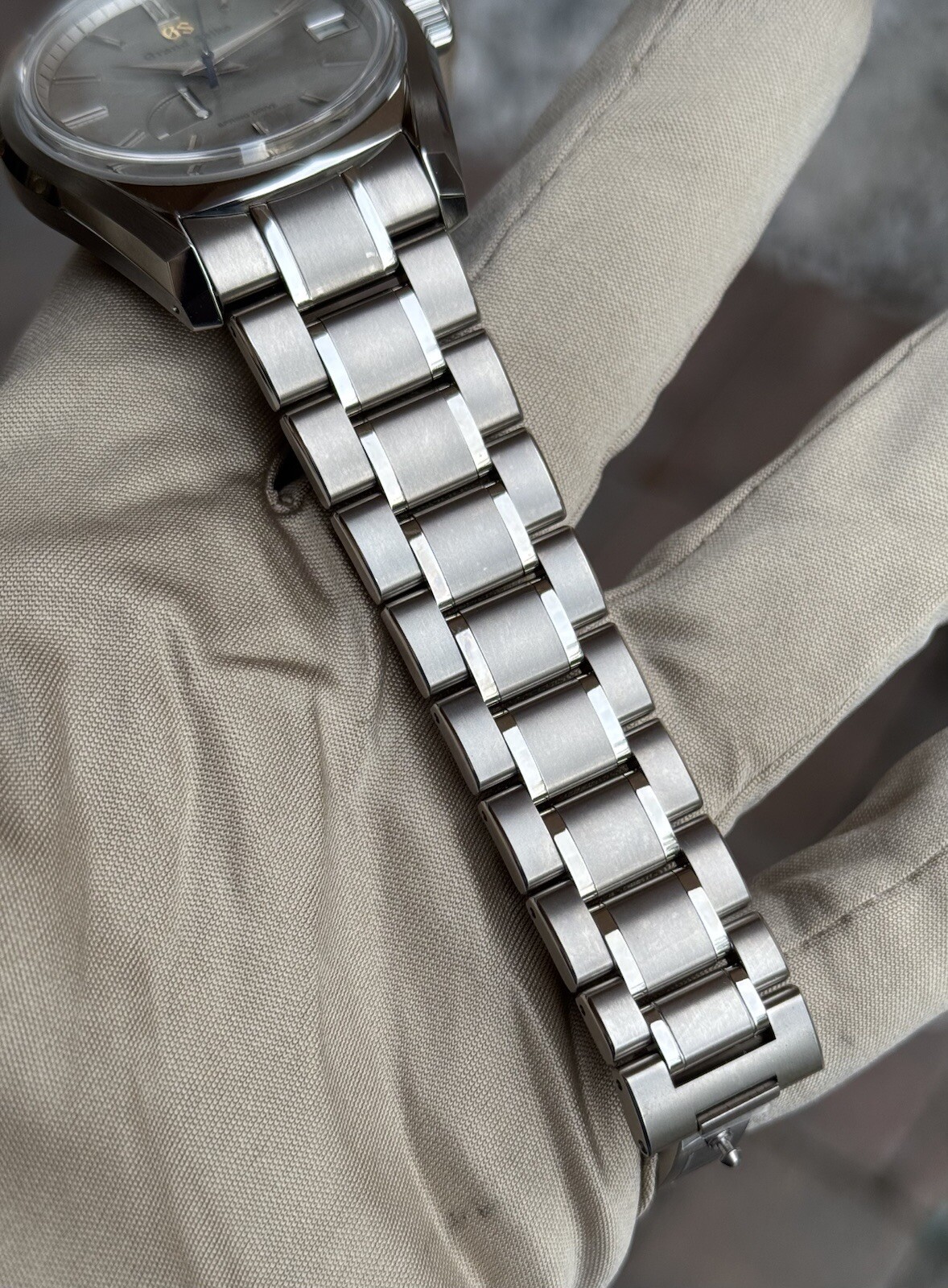Grand Seiko Spring Drive Titanium Heritage SBGA415 Grey 40mm Watch