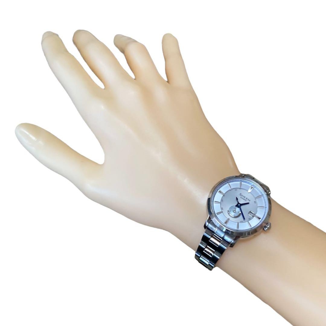 Ⴤ1342 ꕤExcellent condition Casio SHEEN radio-controlled solar watch fo 【USED】