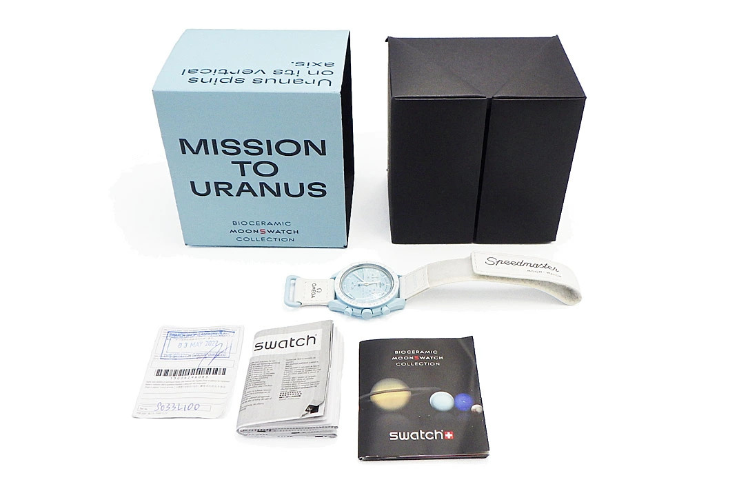 Omega MISSION TO URANUS Quartz Chronograph Bio-Ceramic 41mm #S71239