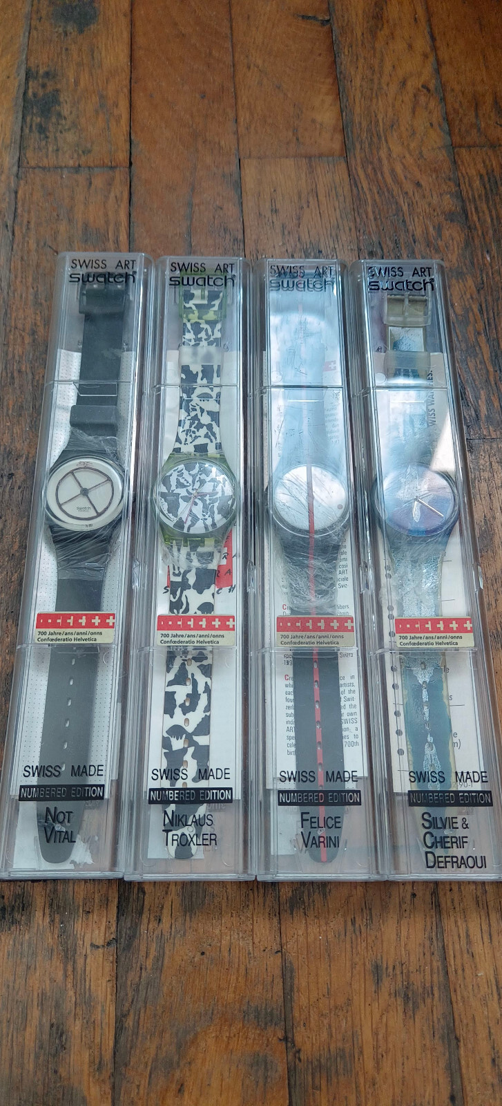Swatch 700 years Swiss Confederation Limited Edition 4th Edition