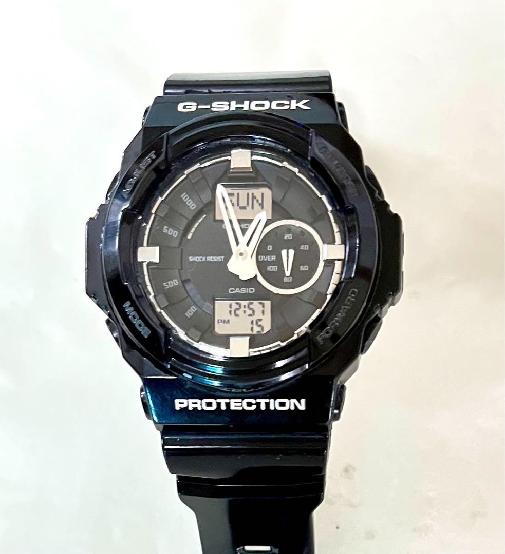 CASIO G-SHOCK GA-150BW Black Analog Digital Watch Used