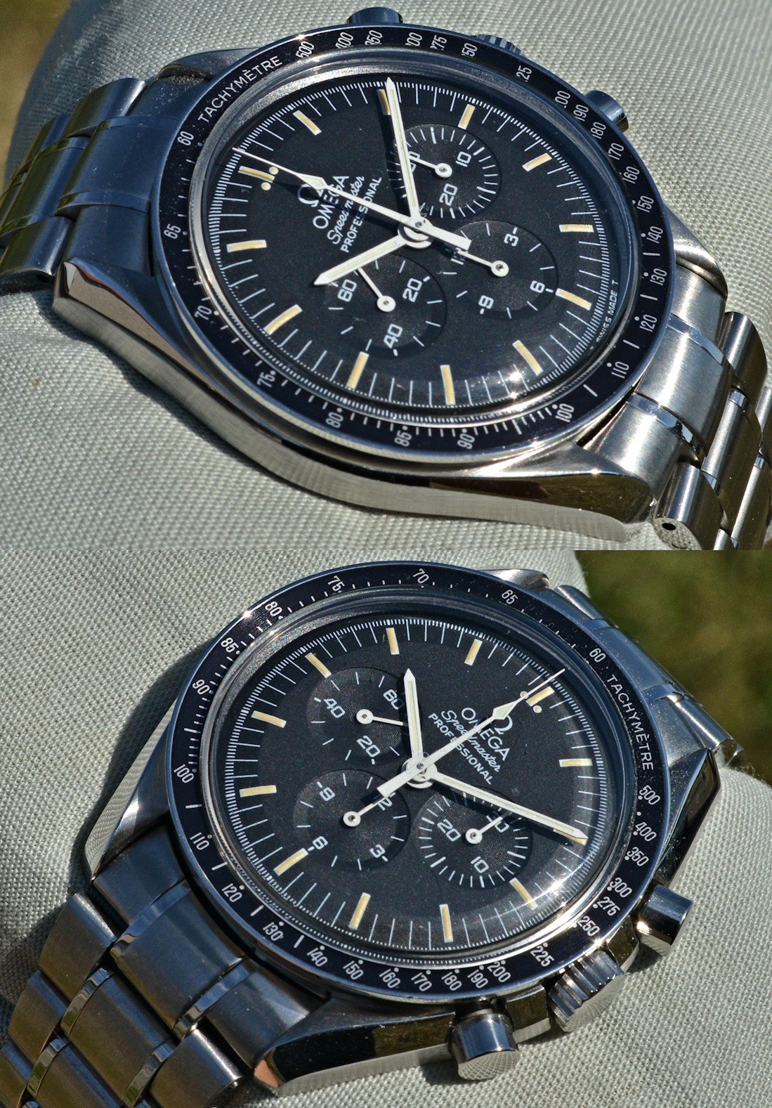 Omega Speedmaster Moonwatch Chrono 1996 Transition Movement 1861 Dial 861