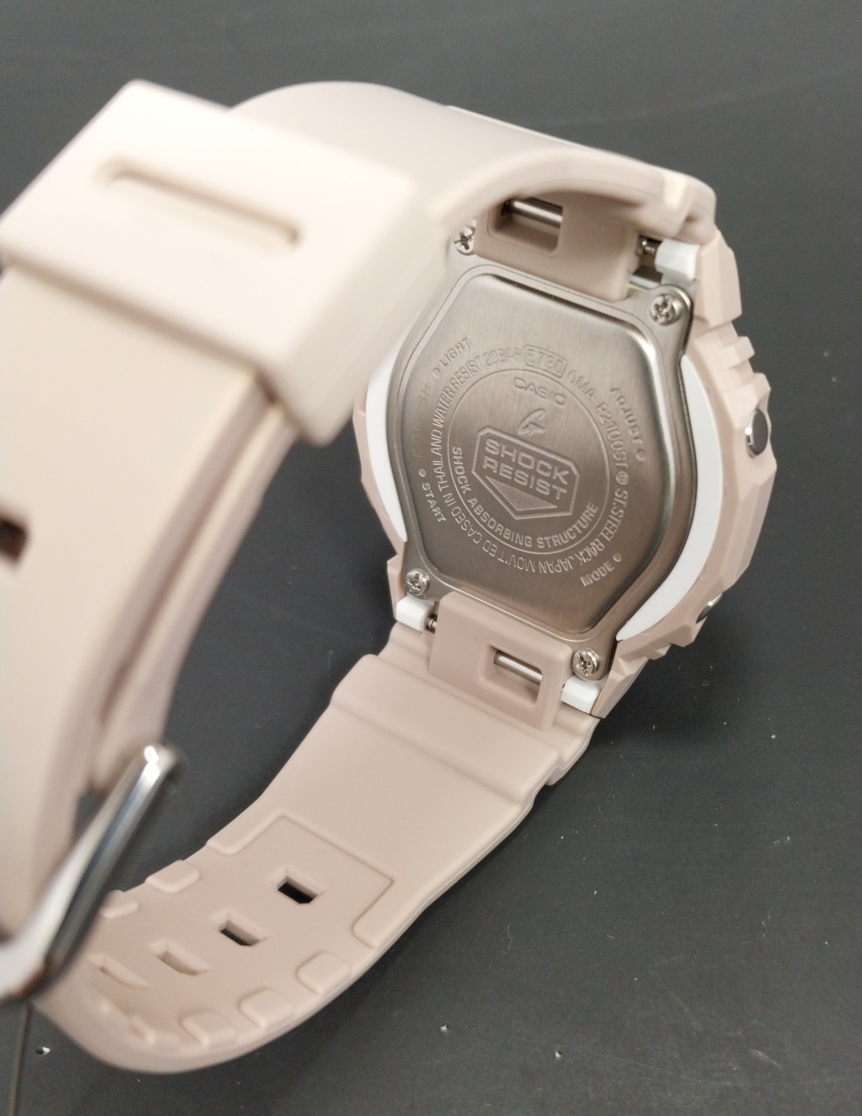 CASIO G Shock GMA P2100ST 9ACR Women’s Watch Yellow Resin Shock Resistant New
