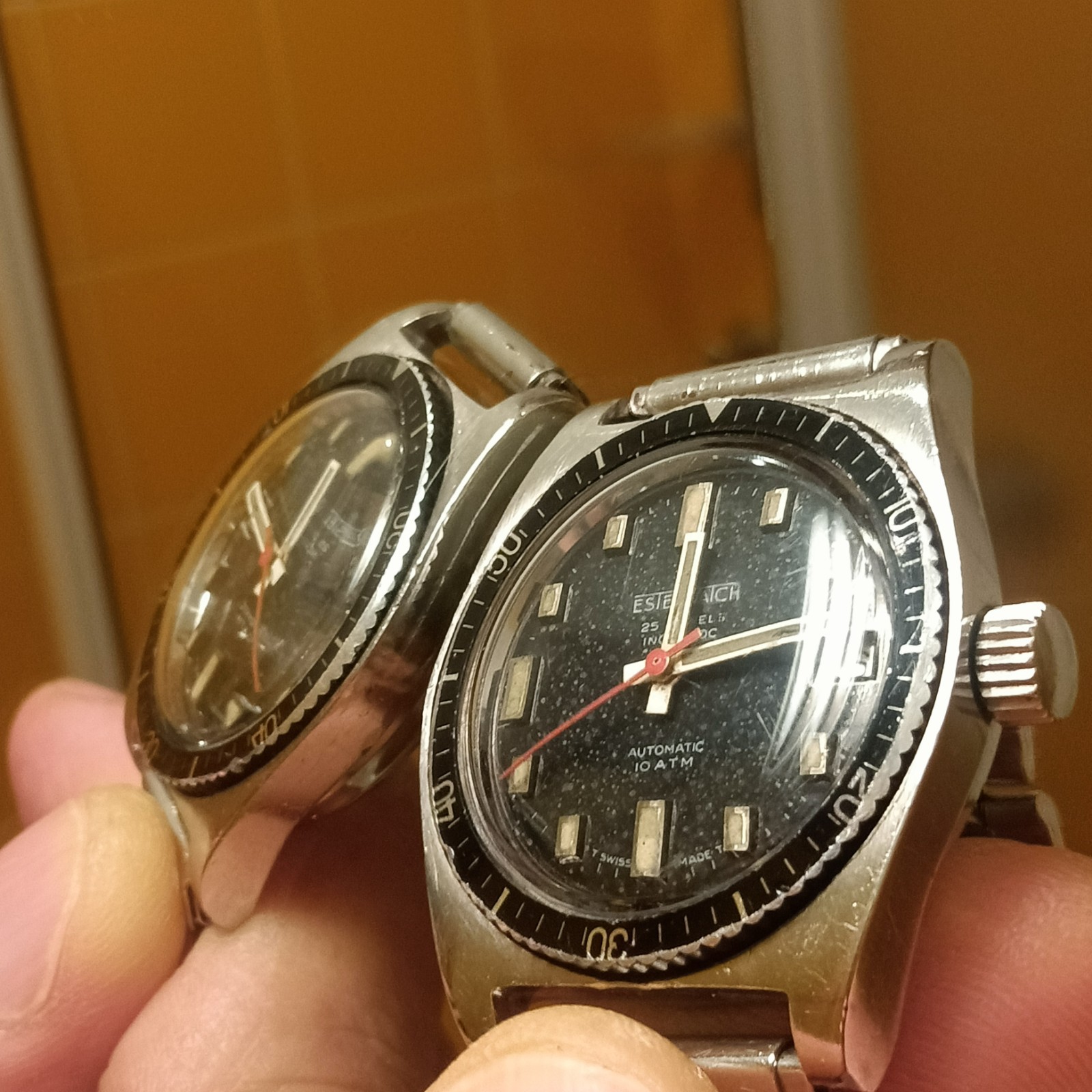 EstelWatch Automatic Meteorite Skin Diver