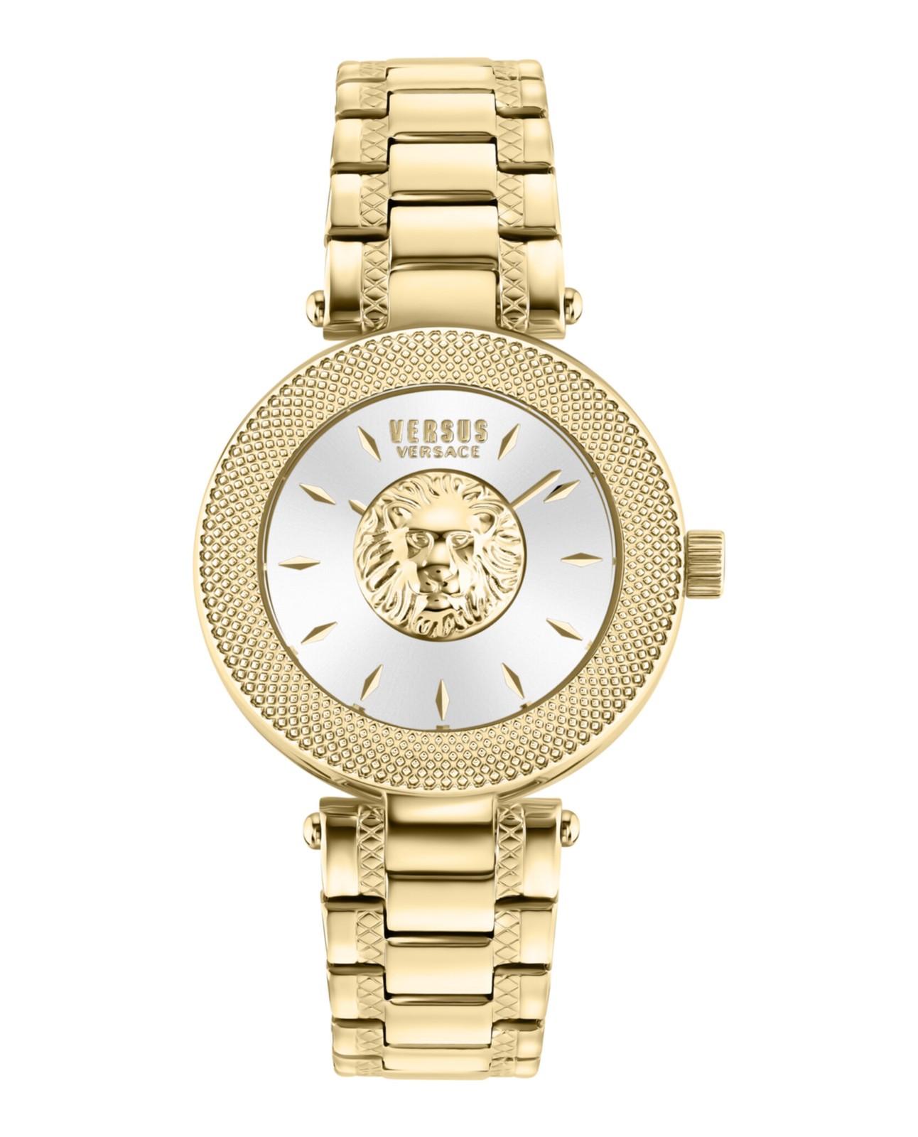 Versus Versace Womens Gold 36mm Bracelet Fashion Watch