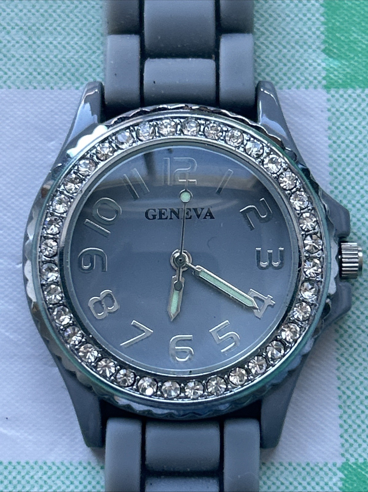 Geneva Gray Tone Women’s Quartz Watch