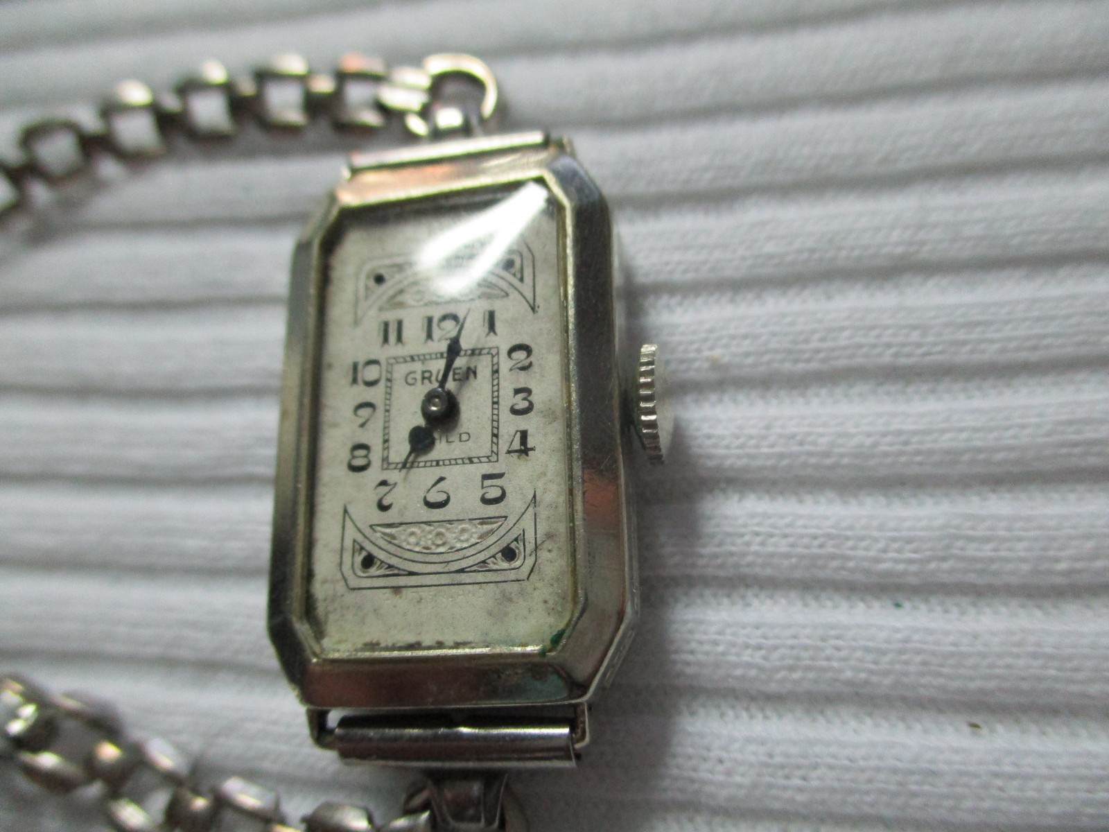 Gruen Guild 15J 14K GF SWISS vintage ladys watch circa 1926 NOT TESTED