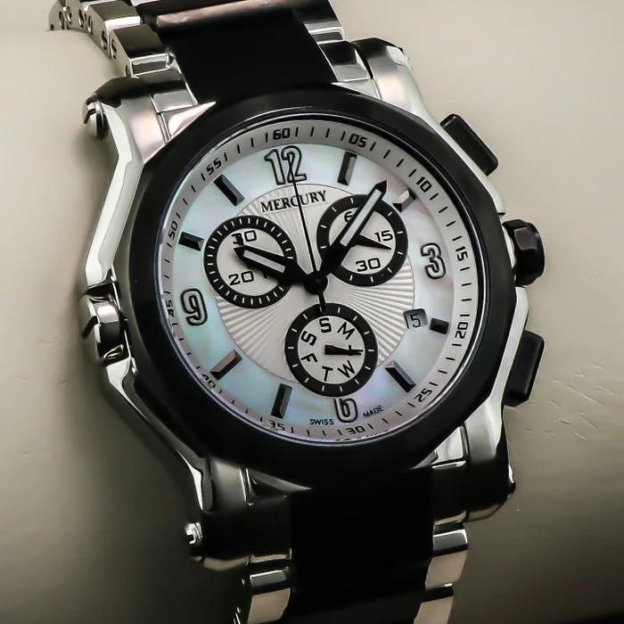 Mercury – Swiss Chronograph – ME1075-SB-7 Quartz Chronograph 42.5 mm ME1075