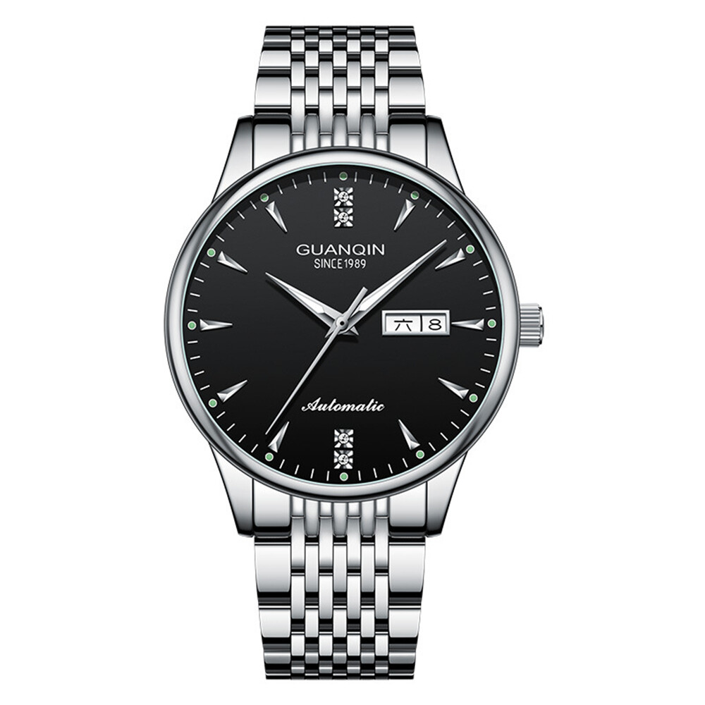 Men’s Automatic Mechanical Watch Sapphire Glass Waterproof Luminous Date Diapaly