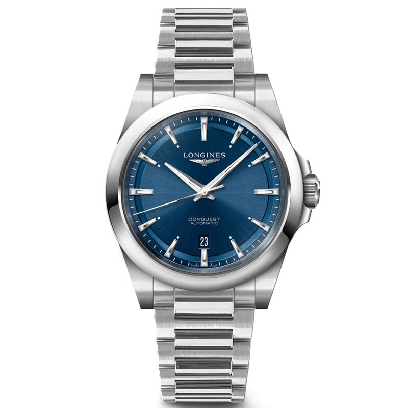 New Longines Conquest 2023 41mm Blue Dial Steel Men’s Watch L38304926