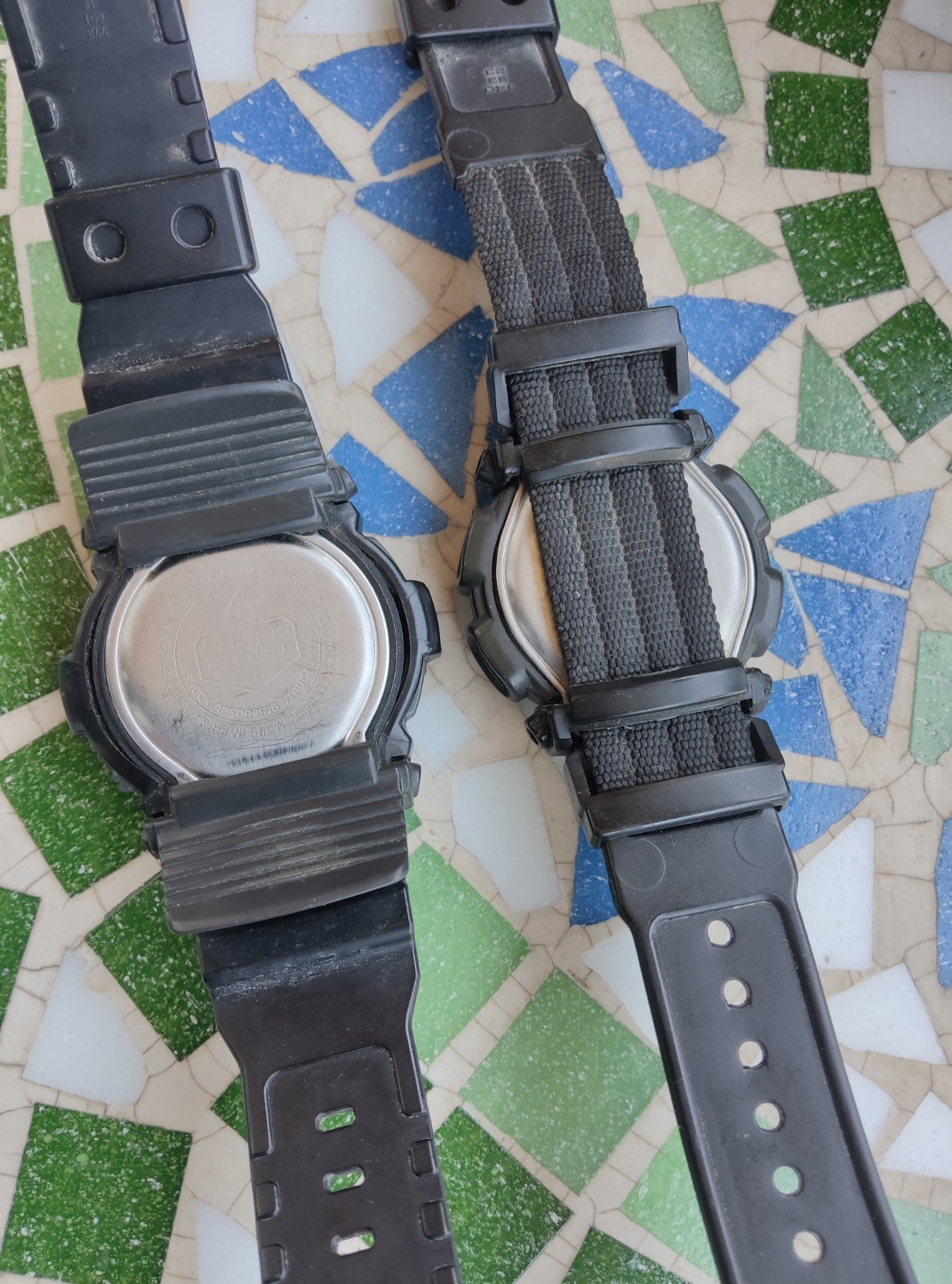 Vintage Lot LCD Digital Watches Casio G-Shock GW-7900 DW-9400