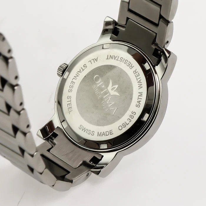 Optima – Swiss Watch – OSL385-SS-7 Swiss made Quartz 36.45 mm OSL385 50 m (5