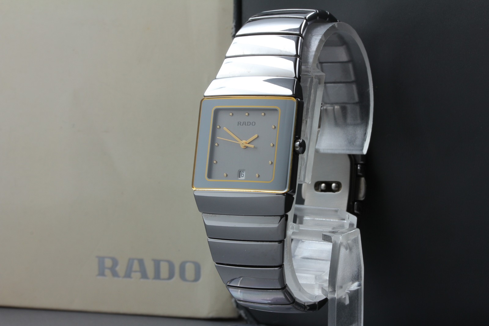 [N MINT w/ BOX] RADO DIASTAR 111.0333.3 Quartz Ceramic Date 26mm Women’s Watch