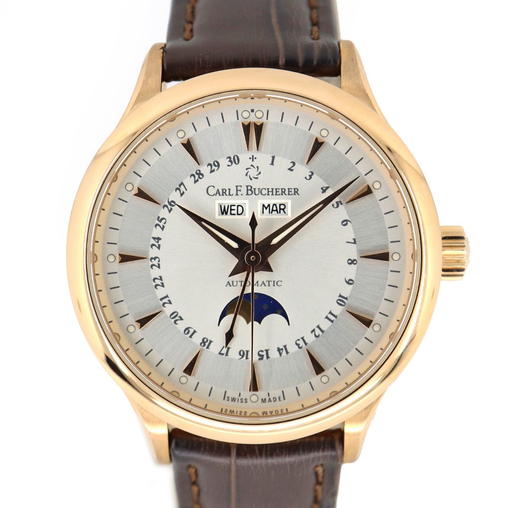 Carl F.Bucherer Wristwatch 10909.03 38.0mm Silver Wristwatch #UW694