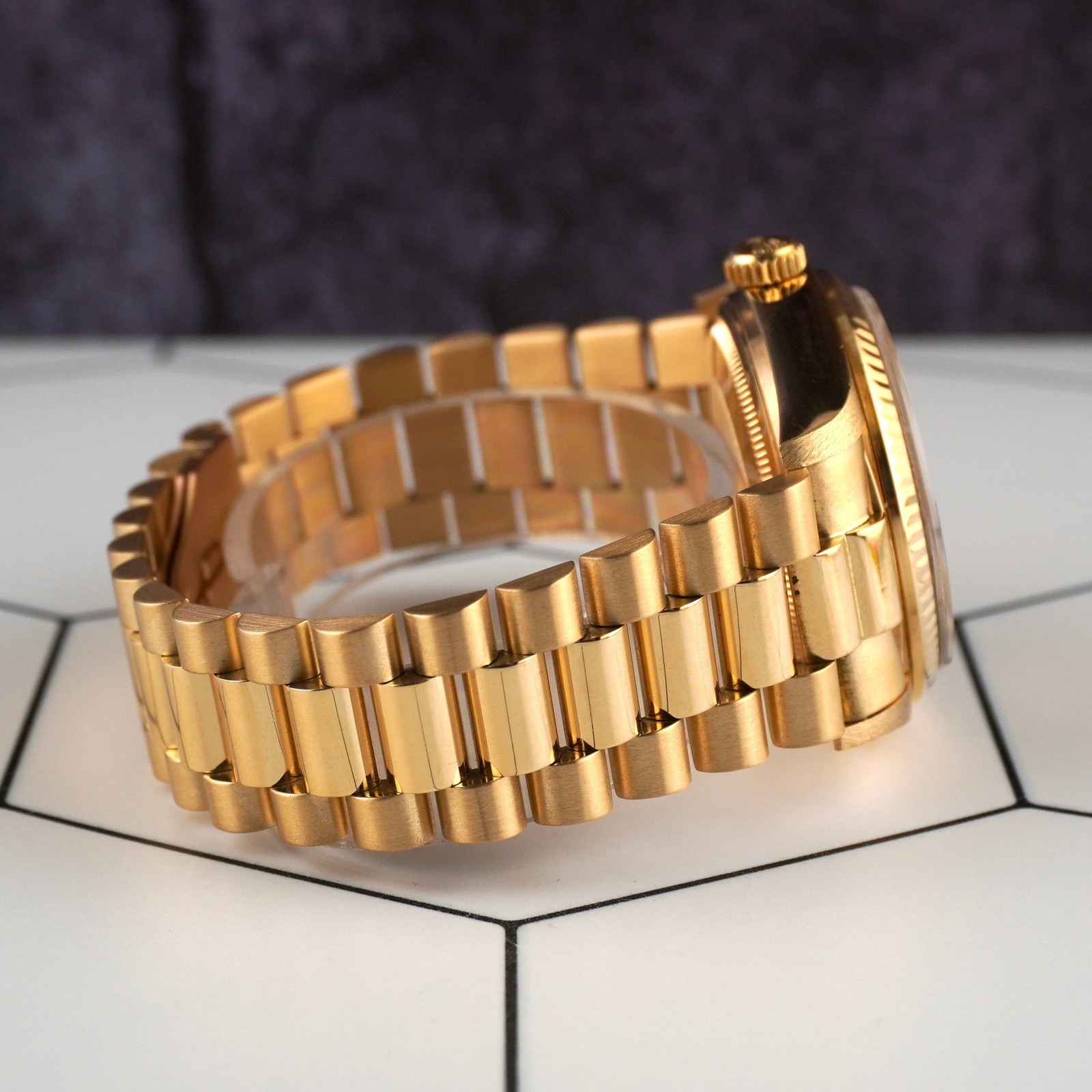 Rolex DAY-DATE 36mm 18K Yellow Gold President Men’s Watch Ref 18038