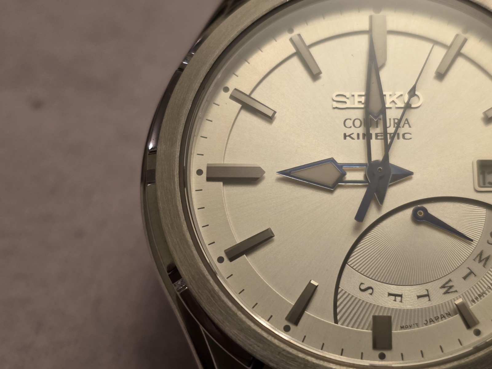 Seiko Coutura Kinetic Retrograde — Ref. SRN063 (Caliber 5M84) (New Capacitor)