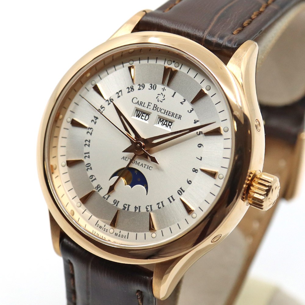 Carl F.Bucherer Wristwatch 10909.03 38.0mm Silver Wristwatch #UW694