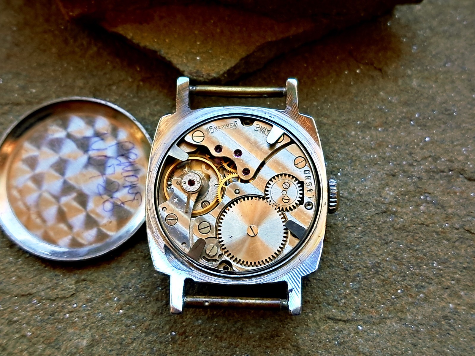 Vintage Watch Pobeda Watch ZIM Watch Made in USSR Soviet Russia Soviet
