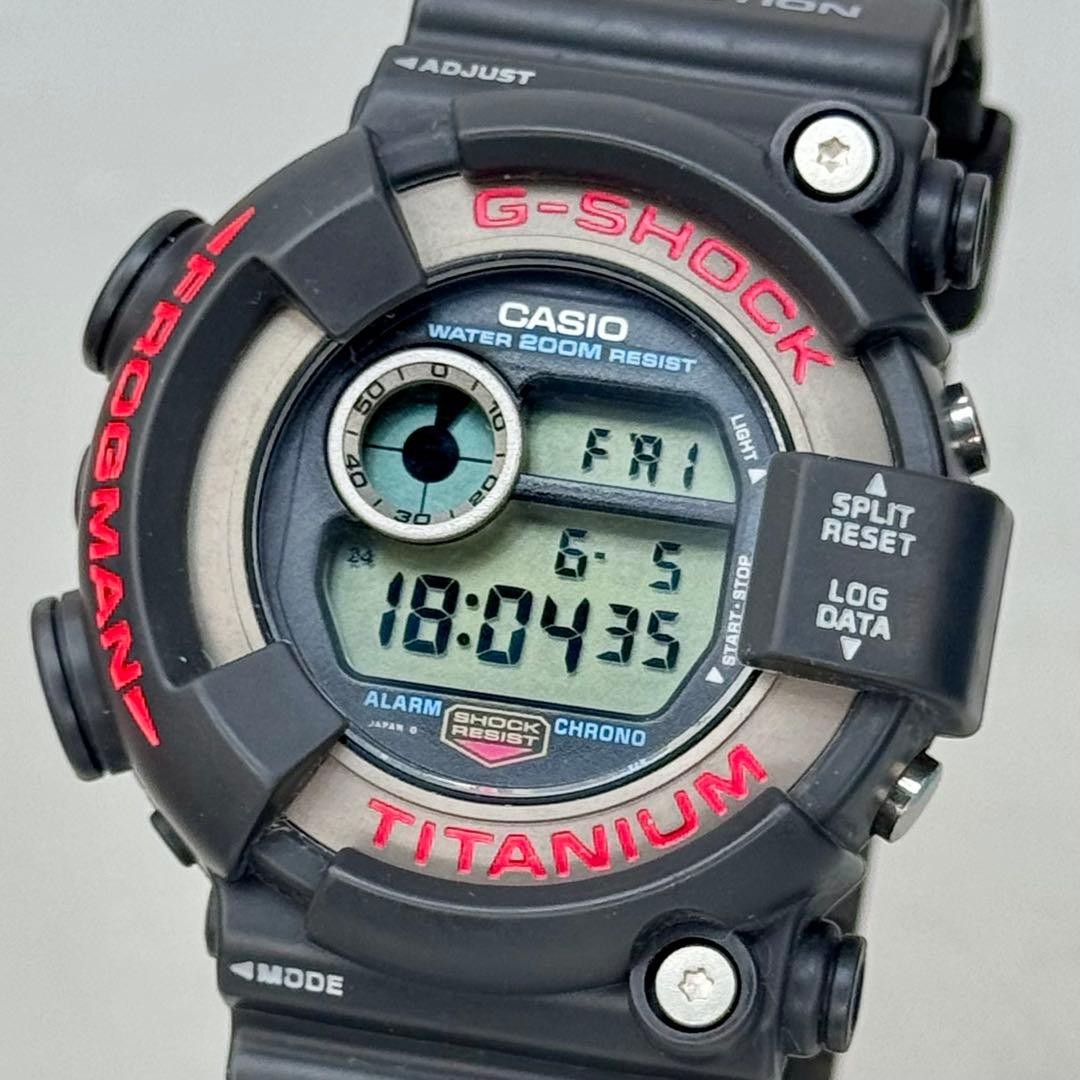 CASIO G SHOCK DW 8200 Frogman Dark Gray