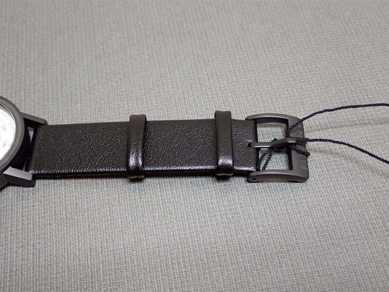 NEW Projects Watches PJT-7901BK Beyond The Horizon 40mm Black Leather Band Watch