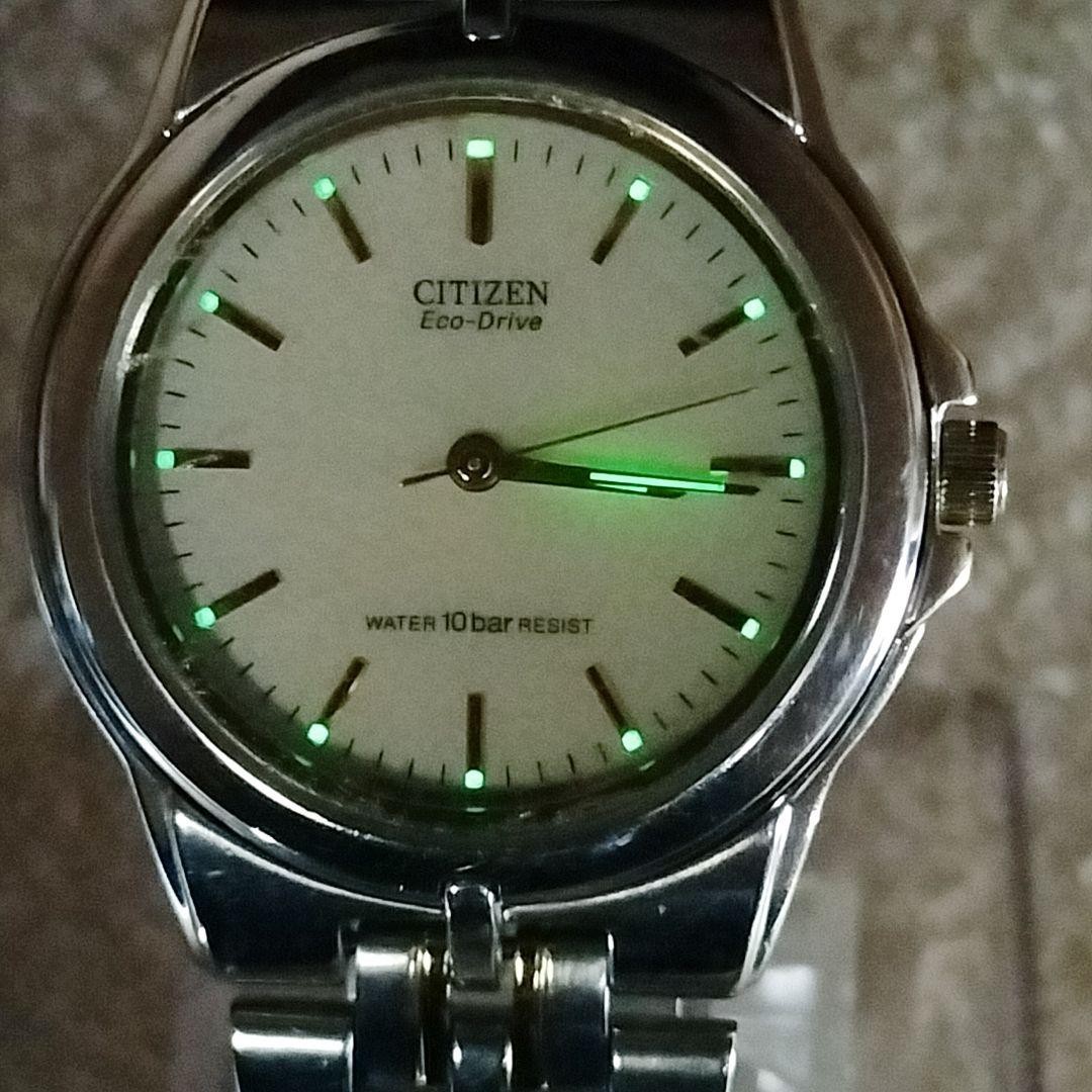 Citizen Men’s E030-K16253 Eco-Drive Watch (Working Condition) 【USED】