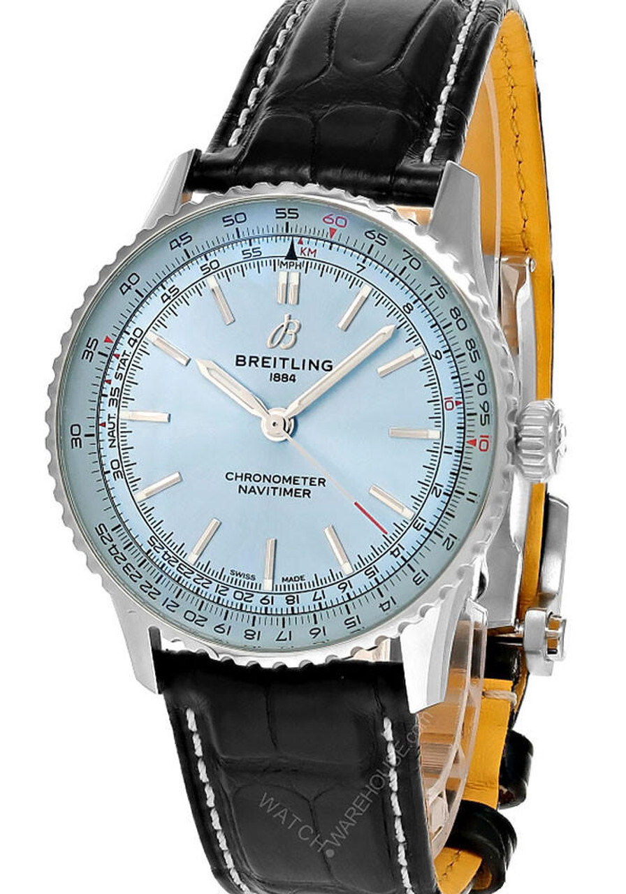 BREITLING Navitimer AUTO 41MM Black Leather Men’s Watch A17329171C1P1