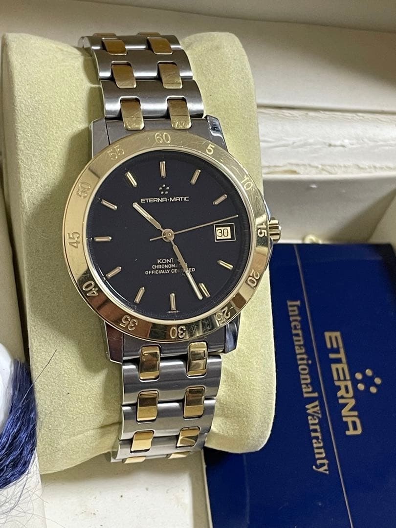 Eterna Matic Kontiki Chronometer Automatic Date Men’s Watch from JP