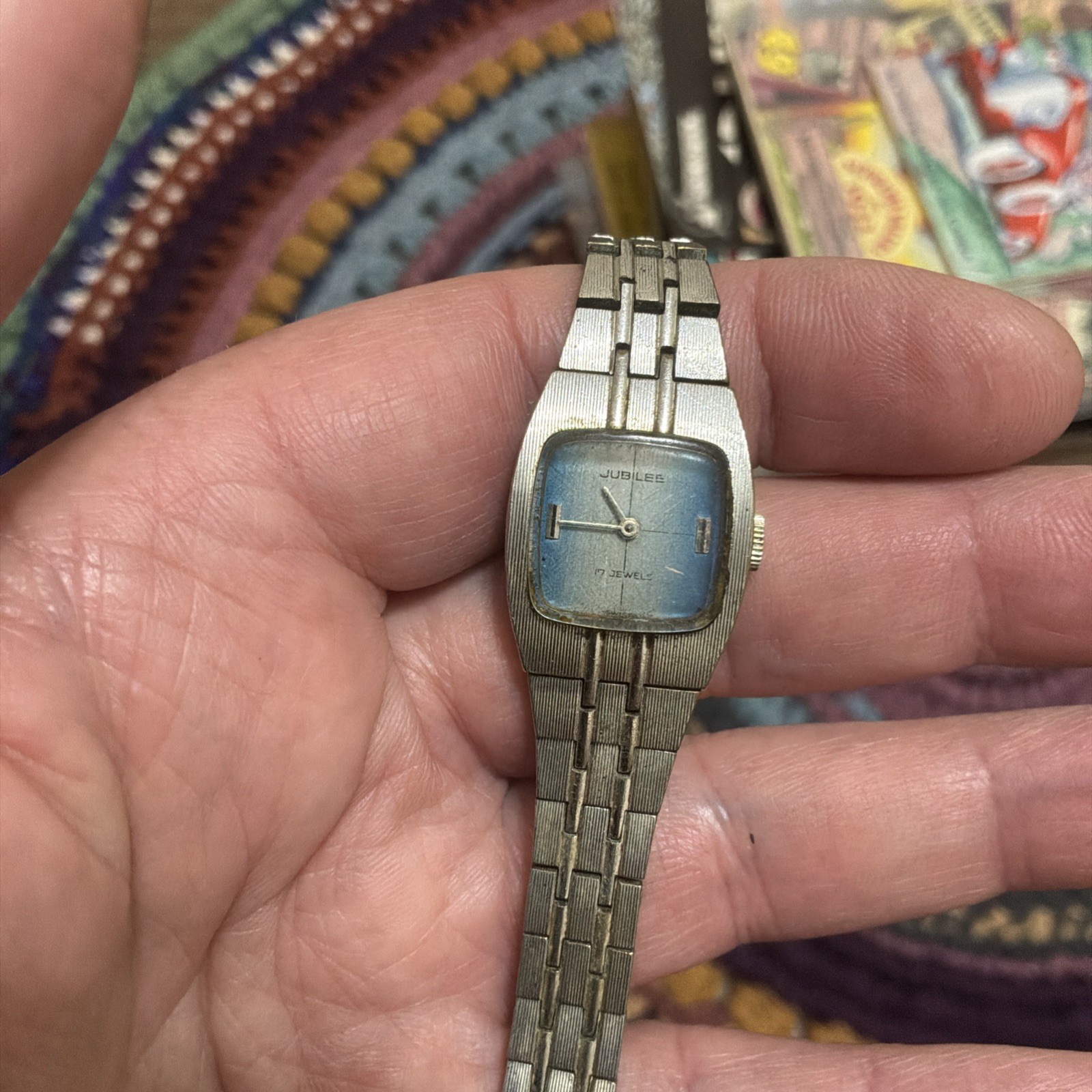 VTG Ladies Jubilee 17J Mechanical Watch 19.5mm Working