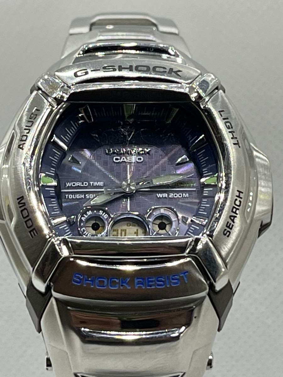 CASIO G SHOCK G 520D Cockpit Series Metal Band Tough Solar