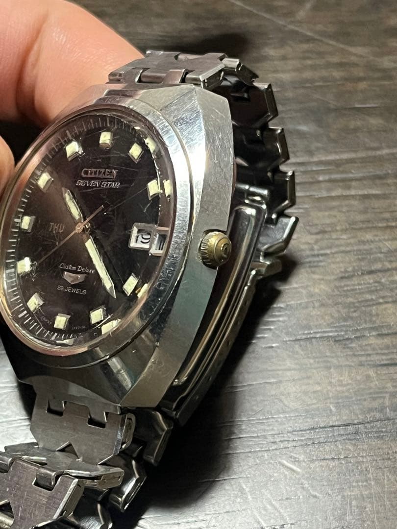 Citizen Seven Star Mechanical Automatic Men Wristwatch
