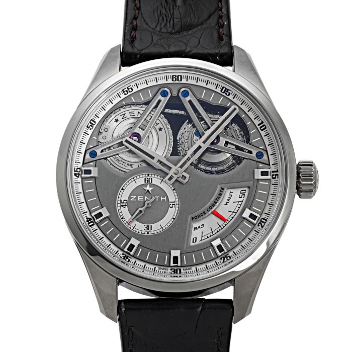 Zenith Academy 95.2260.4810 / 21.C759 Titanium 46.0mm Gray Dial #YKW104