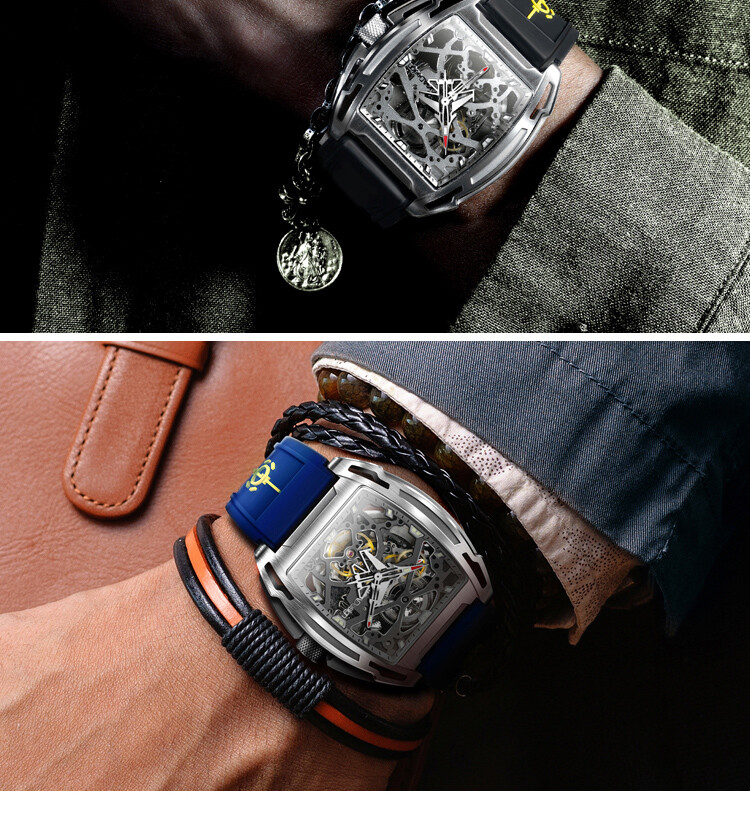 CIGA Design Z Series Aircraft Automatic Skeletonized Black Sapphire Men’s Watch