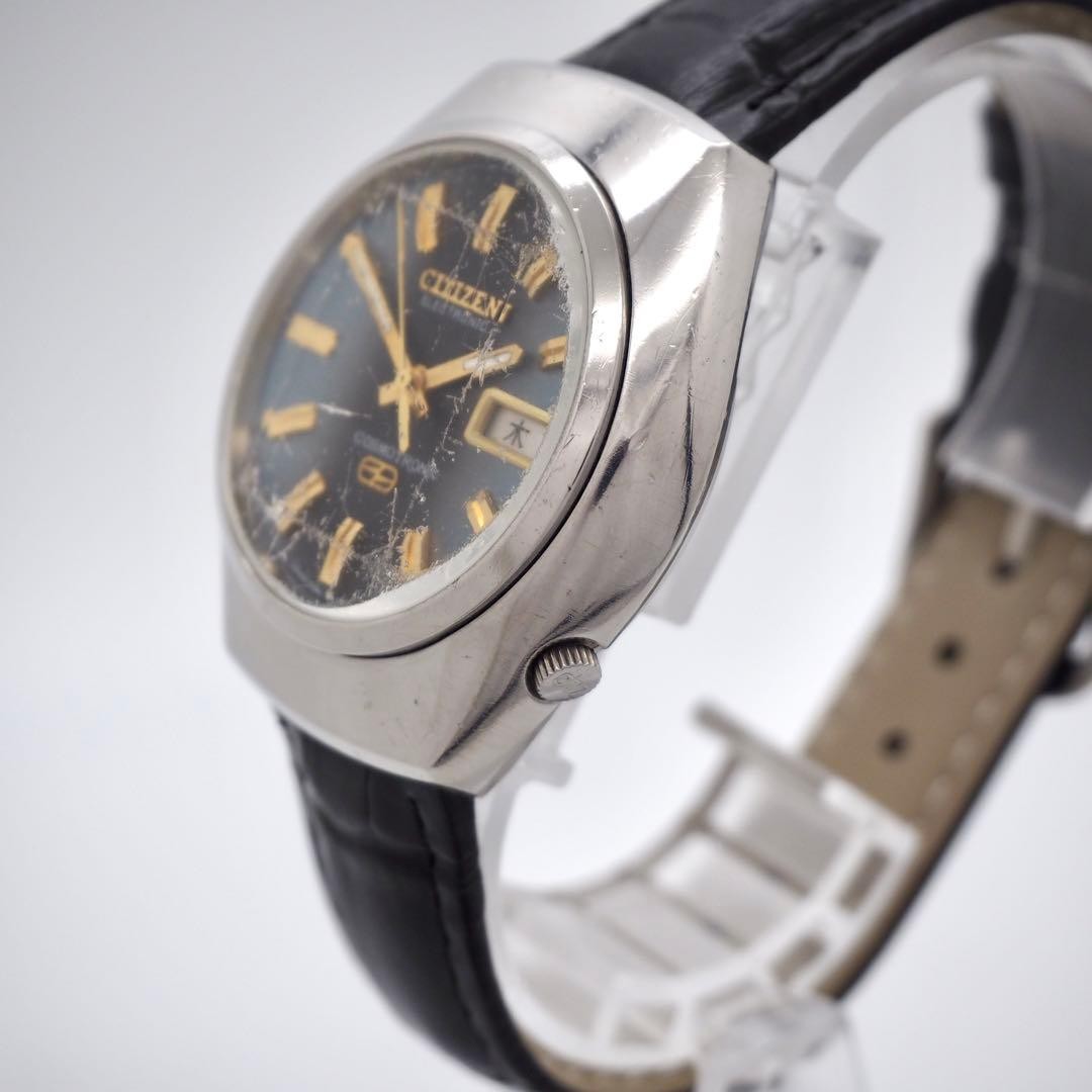Citizen Cosmotron Mens Watch Day-Date wrist 20cm/7.9in