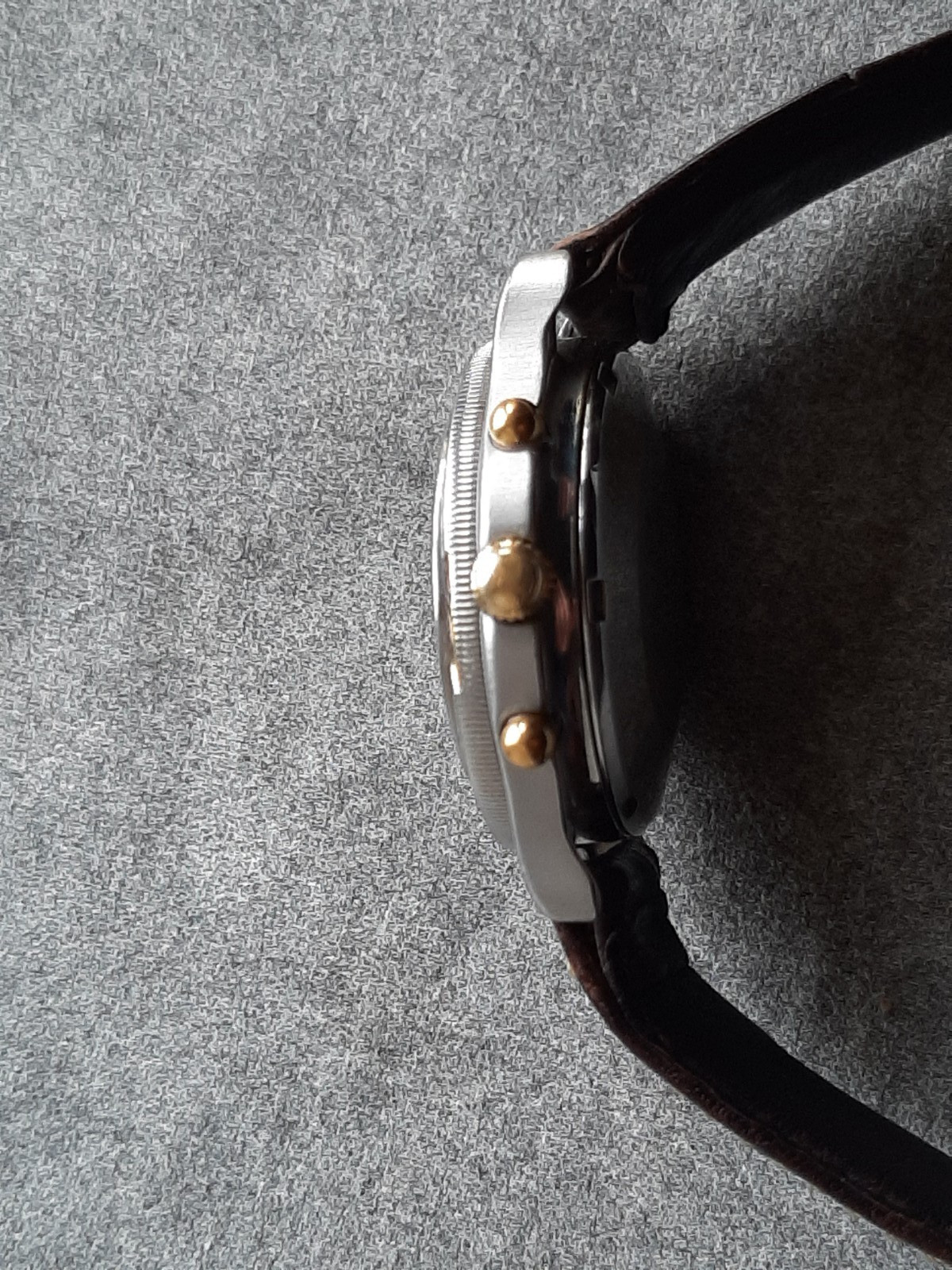 80s AUTOMATIC CHRONO. ETA -VALJOUX 7750. 3 Atm. SCREW CROWN. SAPPHIRE GLASS